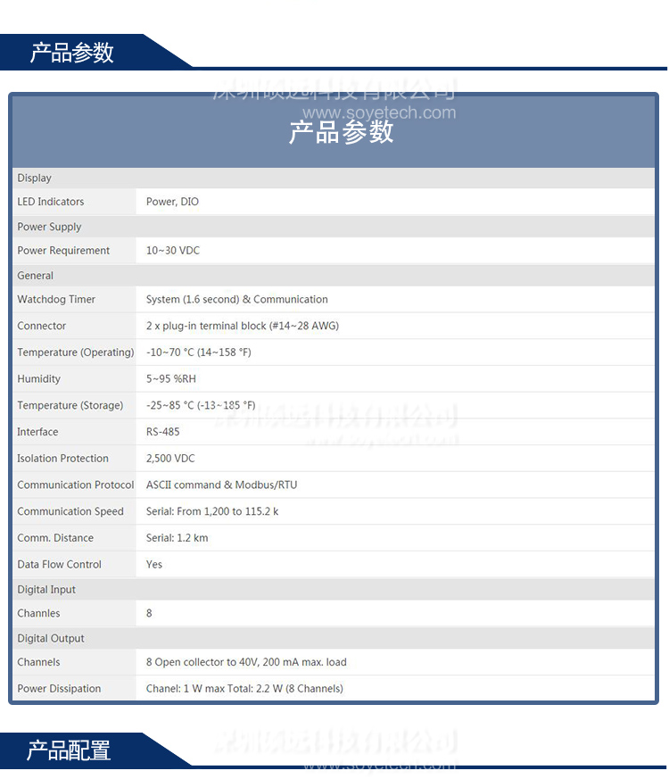 研華 ADAM-4055-BE 帶LED顯示的16路隔離數字量輸入模塊