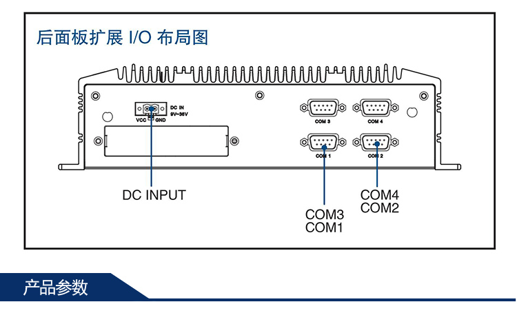 全新研華 無(wú)風(fēng)扇嵌入式工控機(jī) 豐富IO ARK-2000系列 ARK-2121L