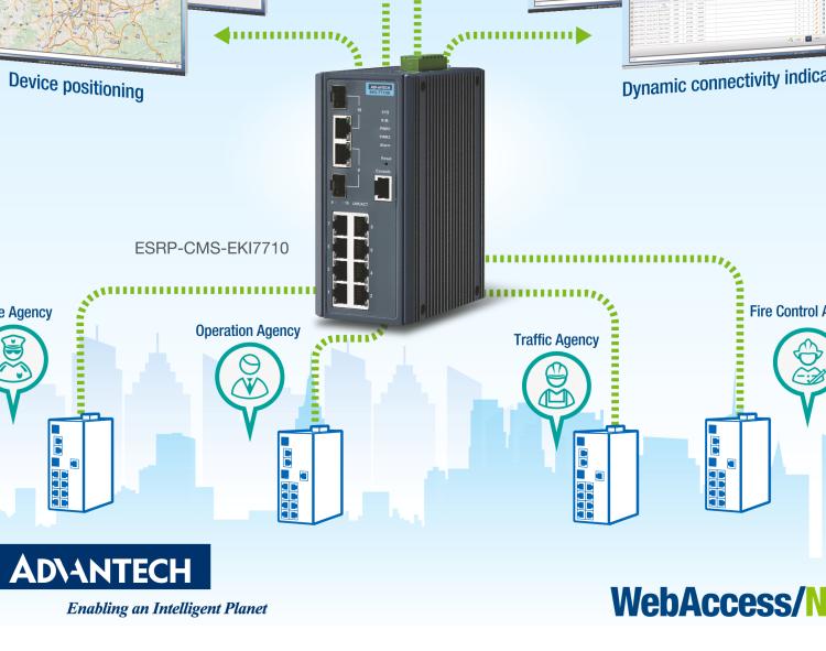 研華ESRP-CMS-EKI7710 Cloud Management System for Predictive Maintenance and Optimize Operation