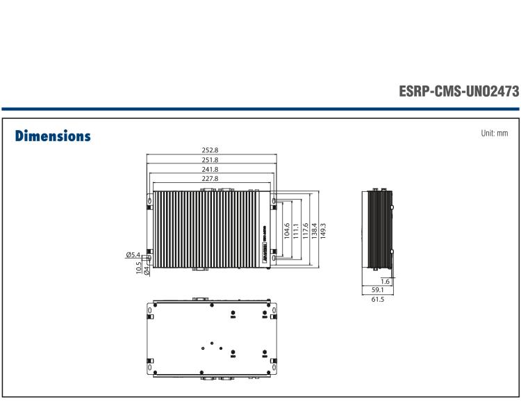 研華ESRP-CMS-UNO2473 ThinManager Ready Industrial Automation Thin Client with Intel? Celeron? J1900