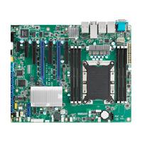 研華ASMB-815 單路LGA 3647-P0 Intel? Xeon? Scalable ATX 服務(wù)器主板，帶 6 個(gè)DDR4, 5 個(gè)PCIe x8 或者 2 個(gè)PCIe x16 和 1個(gè) PCIe x8, 8 個(gè)SATA3, 6 個(gè)USB3.0, Dual 10GbE, IPMI