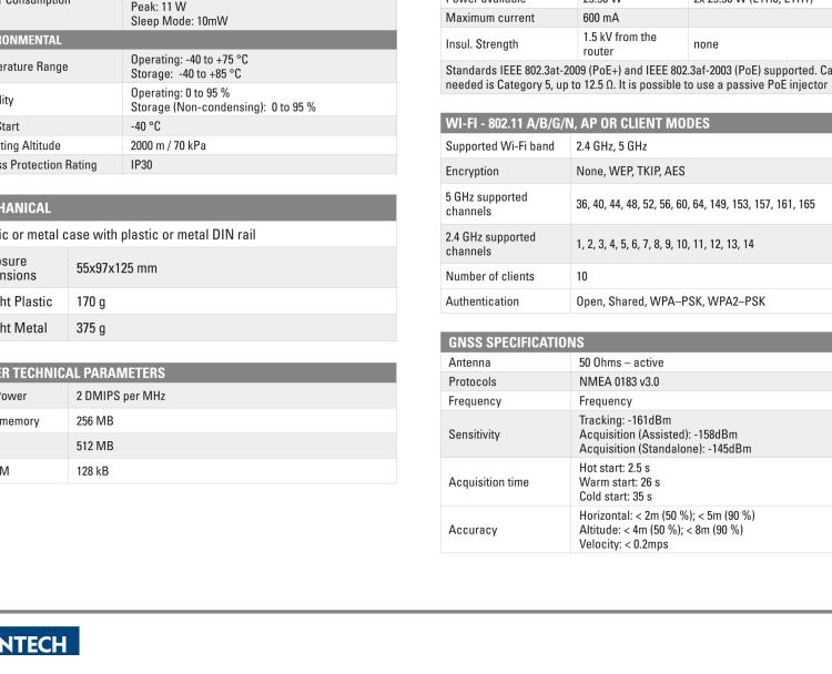 研華BB-SR30810420-SWH SmartFlex, AUS/NZ, 3× ETH, 1× RS232, 1× RS485, WIFI, Metal, No ACC