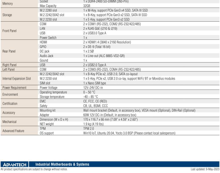 研華EPC-U3233 Intel Whiskey Lake Core-i 系列掌上型無(wú)風(fēng)扇嵌入式工控機(jī)