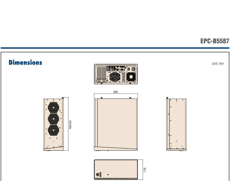 研華EPC-B5587 適配Intel? 第10代 Core i / Xeon W系列處理器，搭載W480E芯片組。標(biāo)準(zhǔn)4U上架，工業(yè)級(jí)品質(zhì)，穩(wěn)定可靠。廣泛適用于高端AI服務(wù)器等應(yīng)用。