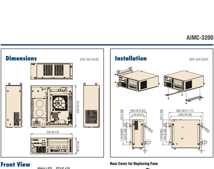 研華AiMC-3200 智能微型工控機(jī)，Intel Core i7/i5/i3 CPU,2 擴(kuò)展槽，250W 80 Plus PSU