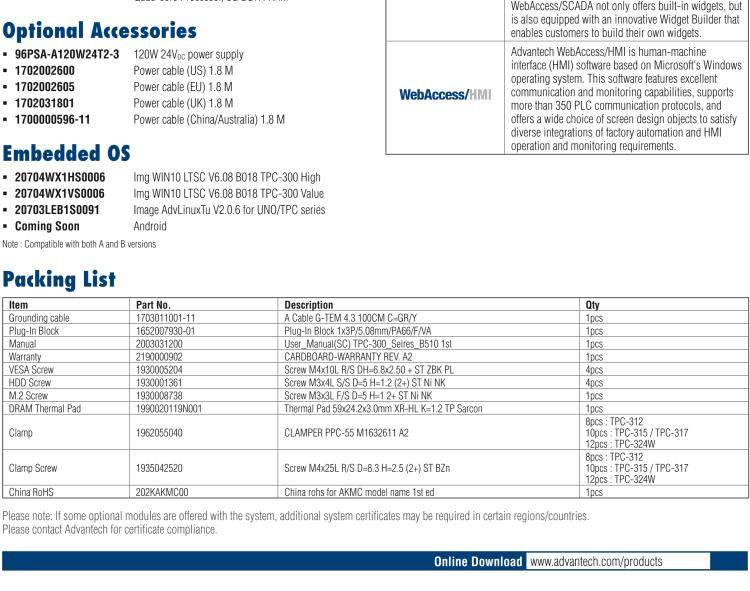 研華TPC-312 12.1" XGA TFT LED LCD工業(yè)平板電腦，搭載第八代Intel?Core?i3/ i5/ i7處理器，內(nèi)置8G DDR4 RAM