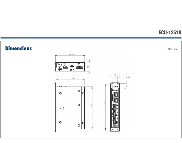 研華ECU-1251D Gateway with DI/DO for IIoT Applications