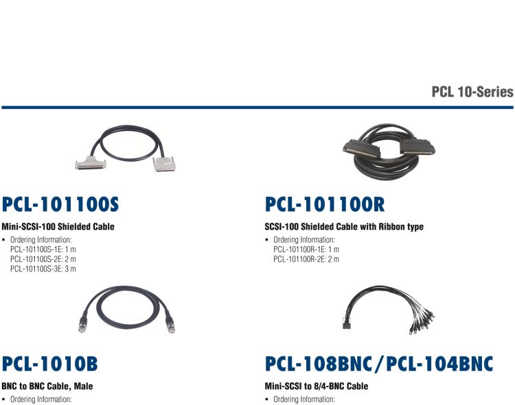 研華PCL-10162 3m DB-62屏蔽線纜