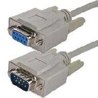 研華BB-232NM9MF6 RS-232 Serial Null Modem Cable, DB9M/DB9F, 1.8 m (6 ft)